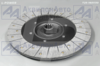 Т25-1601130 Диск сцепления ведомый Т-40 (Z=10) L-POWER (LP1602040) от АквилонАвто