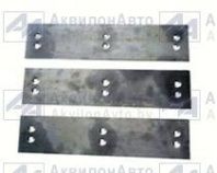 490х12х150 Нож сталь 65Г, ЭО-2621, ТО-49 квад.отв. (490х12х150) от АквилонАвто
