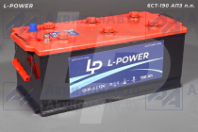 Аккумулятор Кайнар "L-POWER" +справа  конус (6СТ-190 АПЗ п.п.) от АквилонАвто