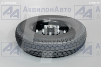 5.00х10 Колесо опорное в сб. 5.00х10 (под ось 25мм) оборудования щеточного УМДУ-80/82 L-POWER (LP315001025) от АквилонАвто