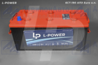 Аккумулятор Кайнар "L-POWER" +слева конус (6СТ-190 АПЗ Euro о.п.) от АквилонАвто