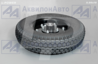 Колесо опорное в сб. 5.00х10  (УСИЛ.ступица) оборудования щеточного УМДУ-80/82 L-POWER (5.00х10) от АквилонАвто
