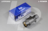 LP3703052 Вилка электрическая, пластик, винт. фикс. кабеля 12В, 7кон. ПС300 L-POWER (LP3703052) от АквилонАвто