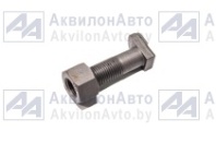 Болт колеса (костыль) МАЗ + Гайка М20х2мм ТЕФЛОН (класс прочности 10.9)  (СМ) (5335-3104008-40) от АквилонАвто