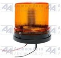 Маяк светодиодный импульсный автожелтый 30LED, 12/24В (МИ 04-02) от АквилонАвто