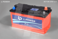 Аккумулятор Кайнар "L-POWER" +справа (6СТ-90 АПЗ о.п.) от АквилонАвто