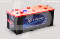 Аккумулятор Кайнар "L-POWER" +слева конус (6СТ-190 АПЗ о.п.) от АквилонАвто