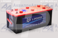 Аккумулятор Кайнар "L-POWER" +слева конус (6СТ-190 АПЗ о.п.) от АквилонАвто