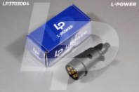 Вилка электрическая, пластик, 12В, 7контактов L-POWER (LP3703004) от АквилонАвто