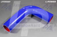142-1303010 Патрубок радиатора верхний МТЗ-1221/1523/3022 силиконовый (L247х197, D53) L-POWER (LP1310001) от АквилонАвто
