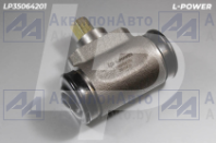290.03.06.03.000 Цилиндр тормозной рабочий (ГС-14.02 под масло, 1 штуцер) L-POWER (LP35064201) от АквилонАвто