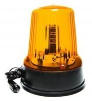 Маяк светодиодный импульсный магнитный автожелтый 30LED, 12/24В (МИМ 05) от АквилонАвто