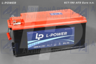 Аккумулятор Кайнар "L-POWER" +справа болт (6СТ-190 АПЗ Euro п.п.) от АквилонАвто